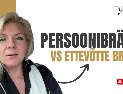 Persoonibränd vs ettevõtte bränd, kuidas teha õige valik?
